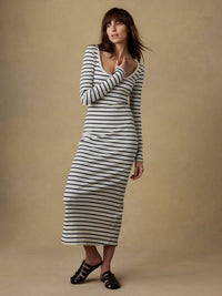 Faherty - Surfside Rib Maxi Dress
