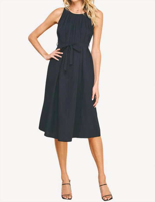 Pinch - Pleated Midi Dress