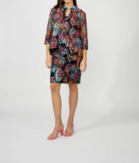 Frank Lyman - Abstract Lightweight Mesh Jacket