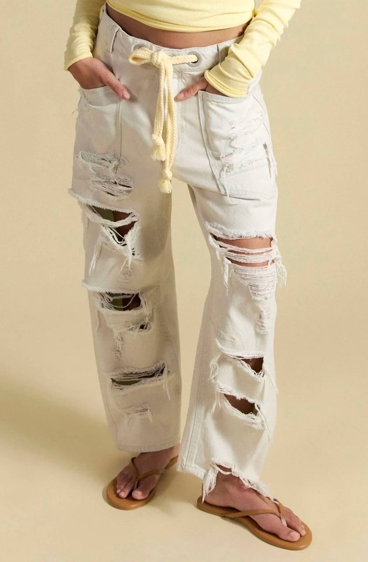 Free People - We The Free Moxie Pull-on Barrel Jeans