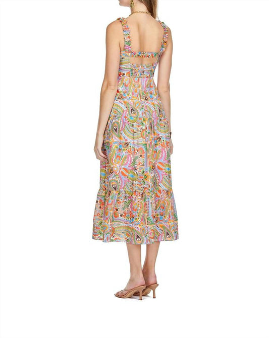 Jade - Bustier Tiered Maxi Dress