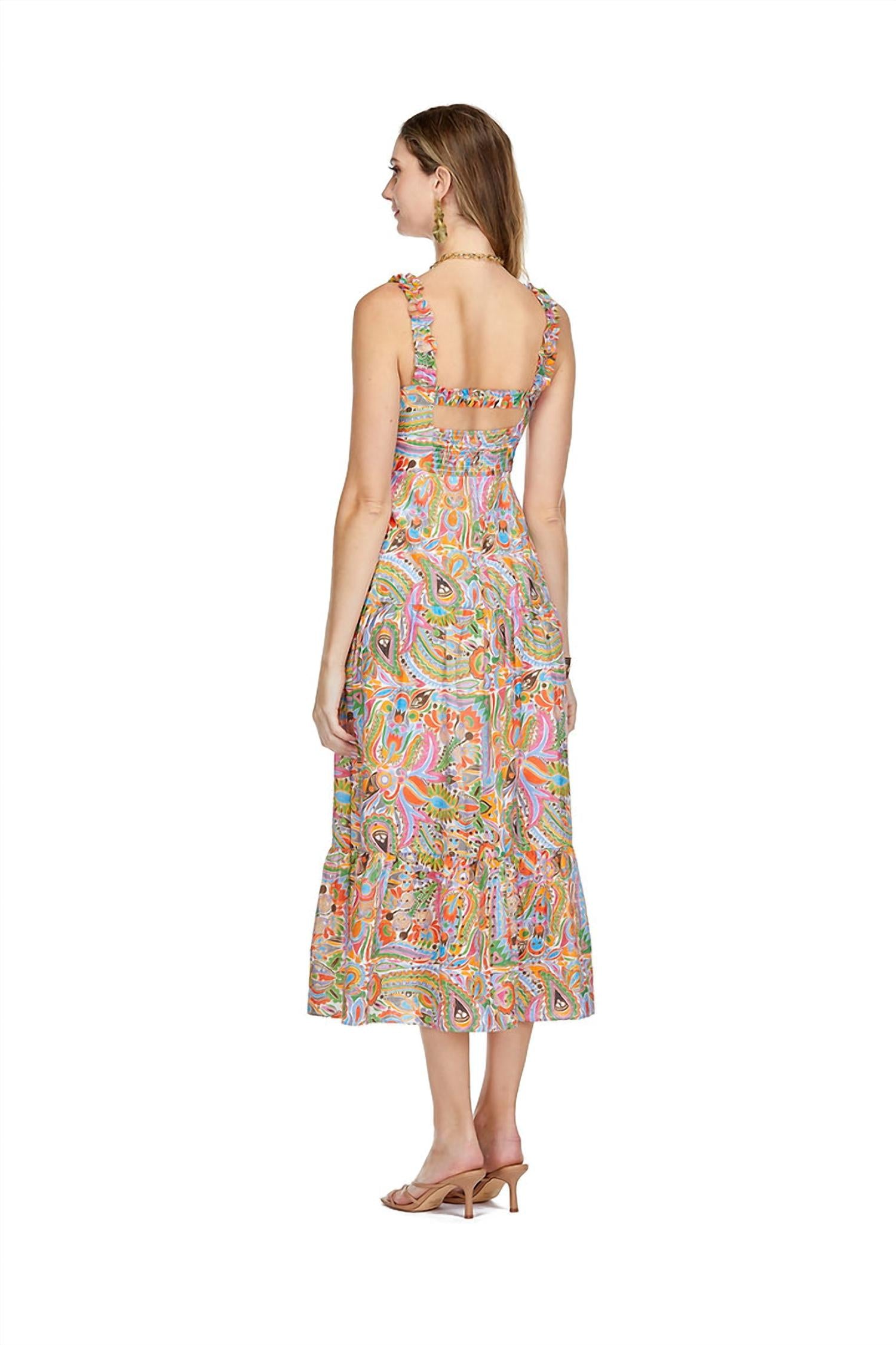 Jade - Bustier Tiered Maxi Dress