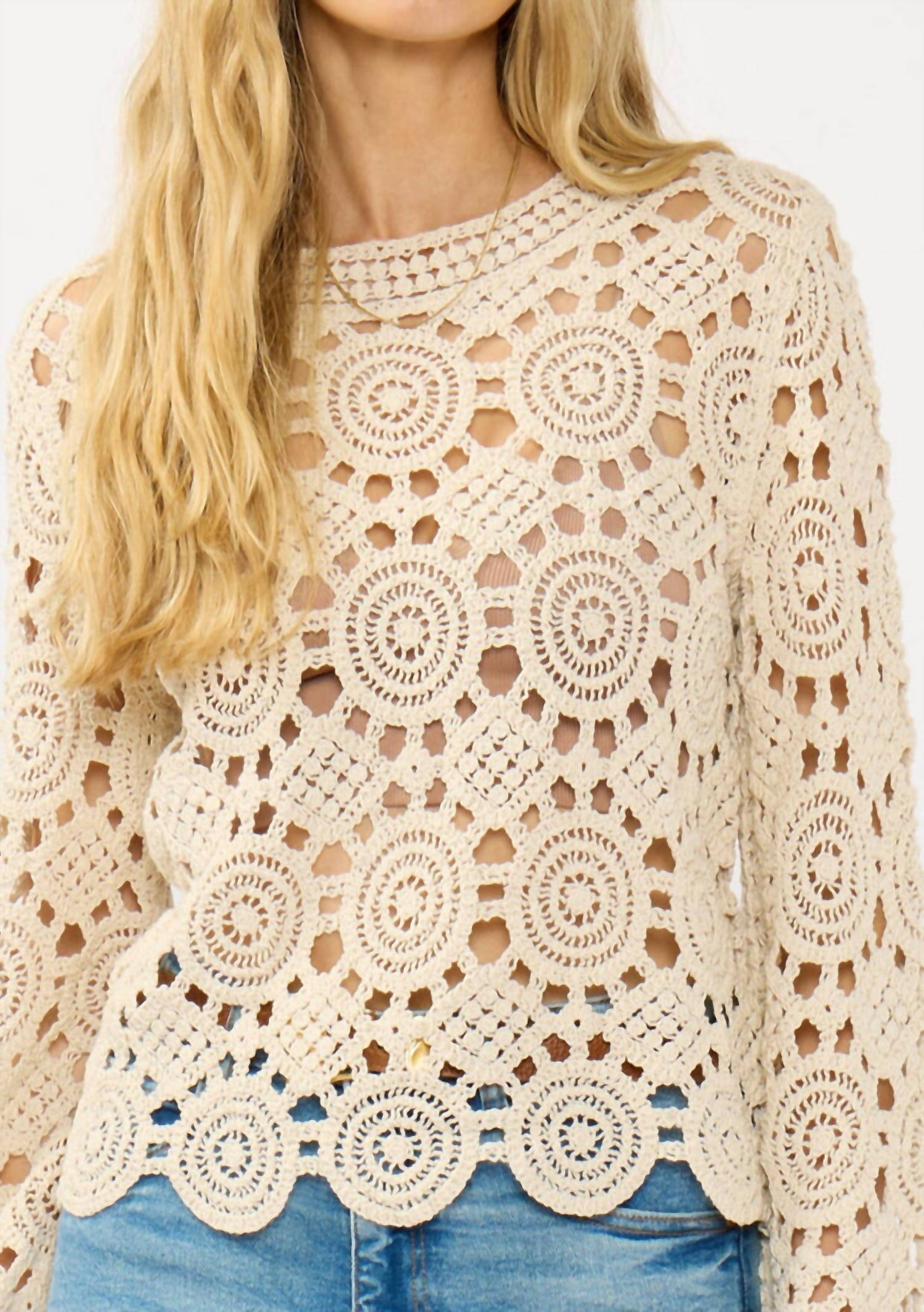 Lovestitch - Emmy Crochet Top