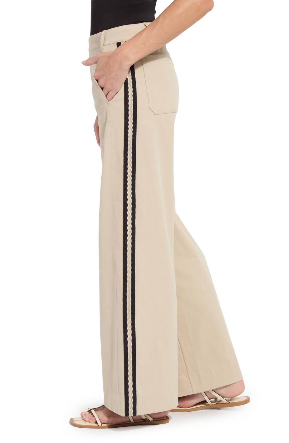 Lysse - Brinne Side Stripe Trouser