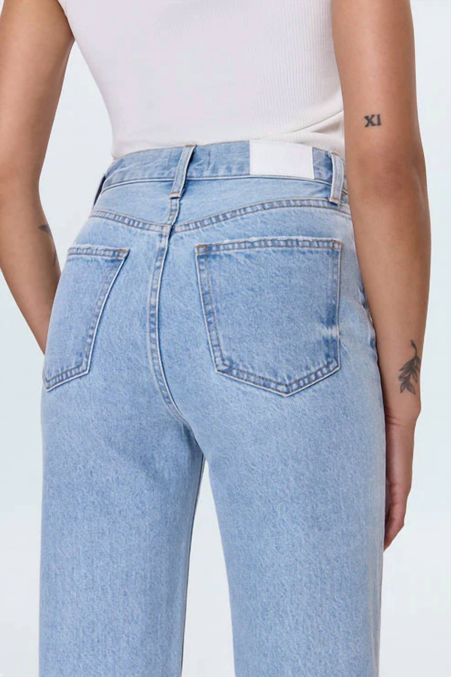 Pistola - Cassie Super High Rise Straight Jeans