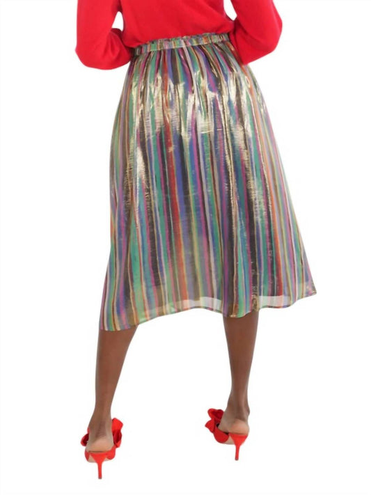 Emily Mccarthy - Pleated Midi Skirt