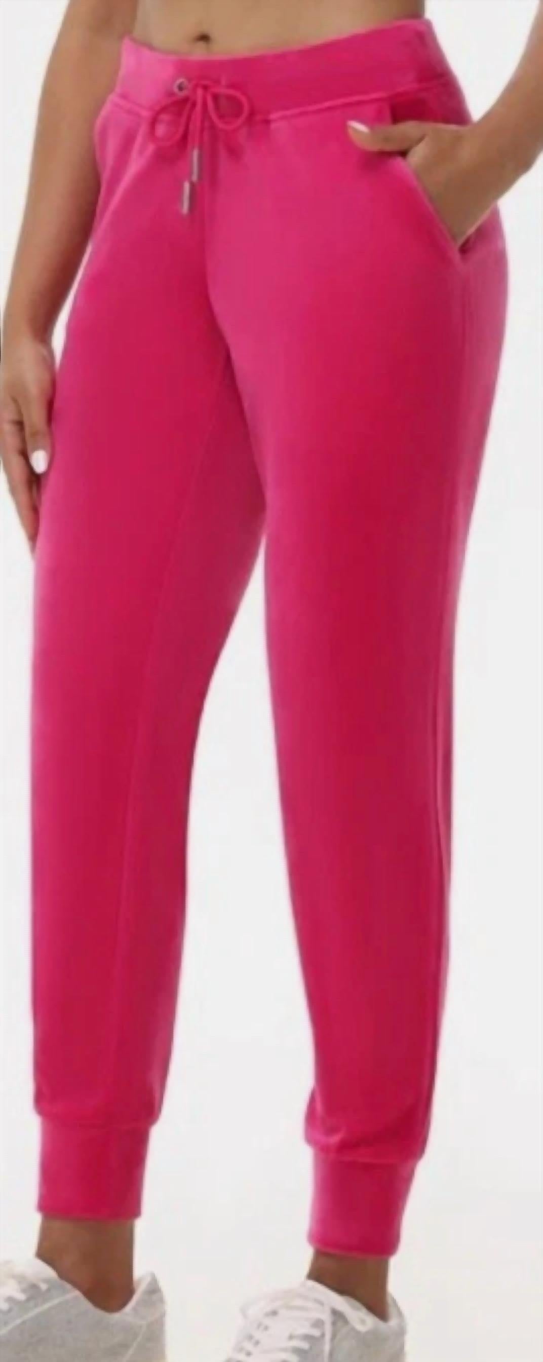 Juicy Couture - Luxe Velour Glossy joggers