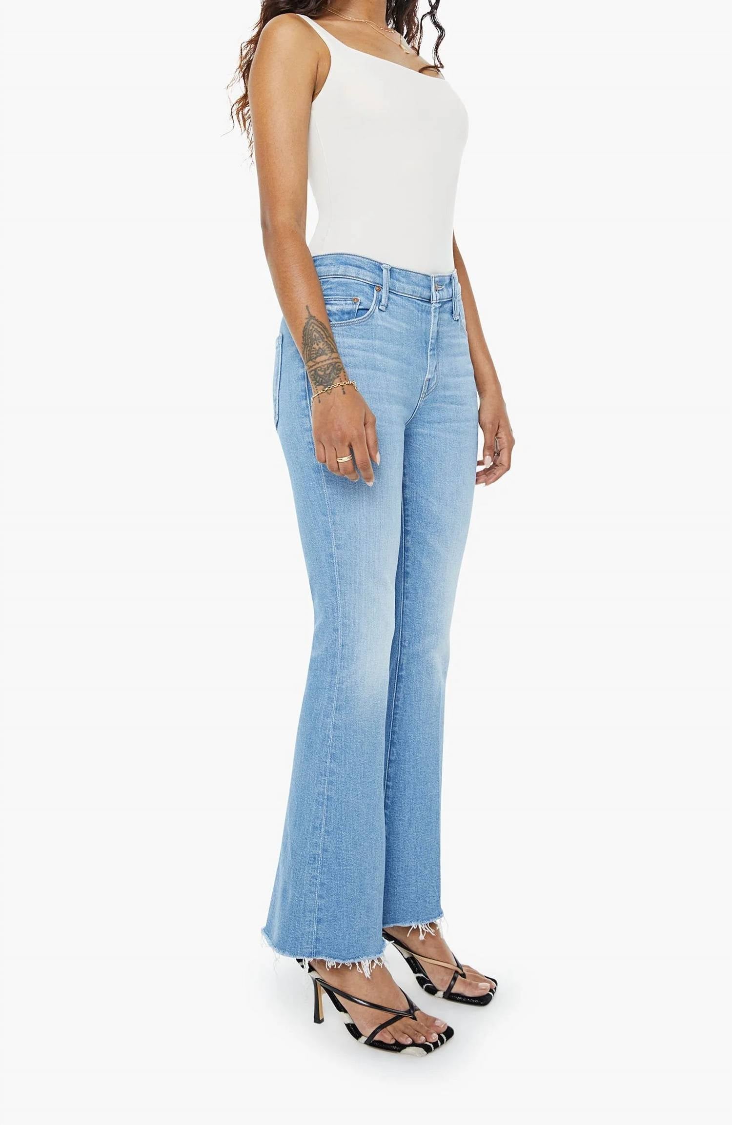 Mother - Lil Weekender Fray Petite Jeans