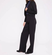 RIPLEY RADER Ponte Knit Bolero Top in black - women's jacket - detail view