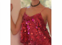 Main Strip - Disco Sequin Cami Top