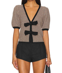 525 America - Eliane Puff Sleeve Cardigan