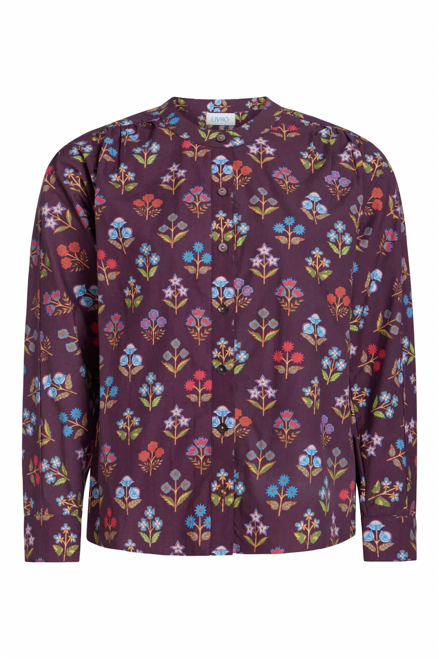 Livro - Holiday Flowers Bradley Shirt