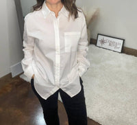 La Miel - Classic Collared Button Down Poplin Shirts