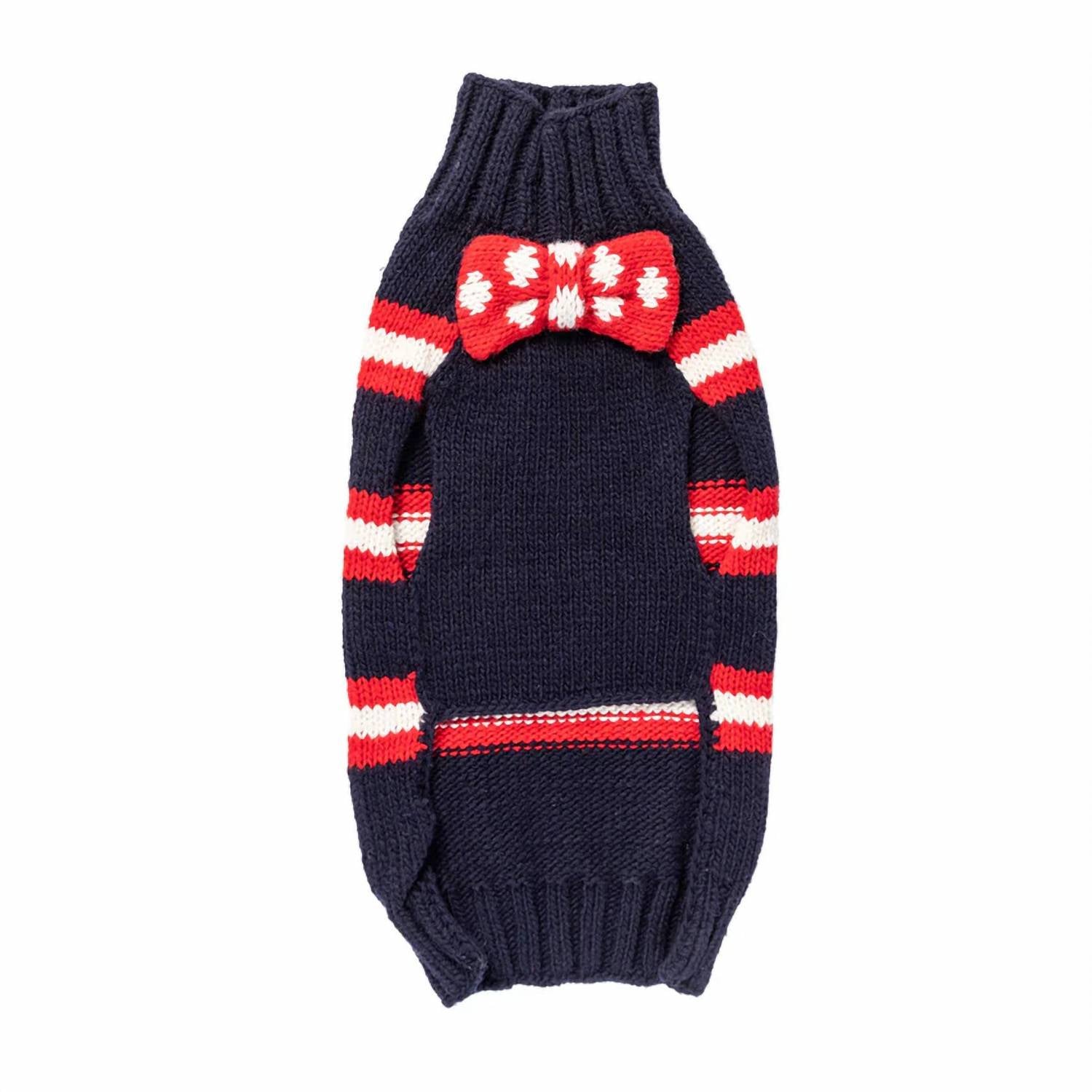 Chilly Dogs - Bow Tie Dog Sweater