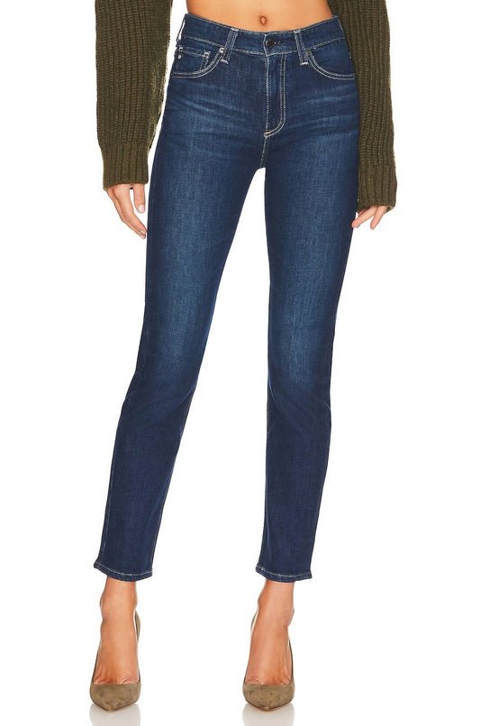 Ag Jeans - Saige Hi Rise Straight Leg Jeans