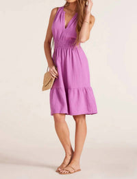 Bobi - Luxe V-neck Dress