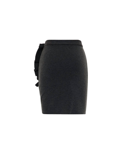 Theo The Label - Women's Nomia Ruffle Knit Skirt