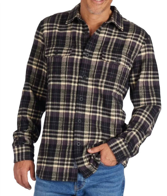 Grayers - Herringbone Heritage Flannel Plaid Shirt