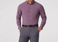 Mizzen + Main - Leeward Trim Fit Long Sleeve Dress Shirt