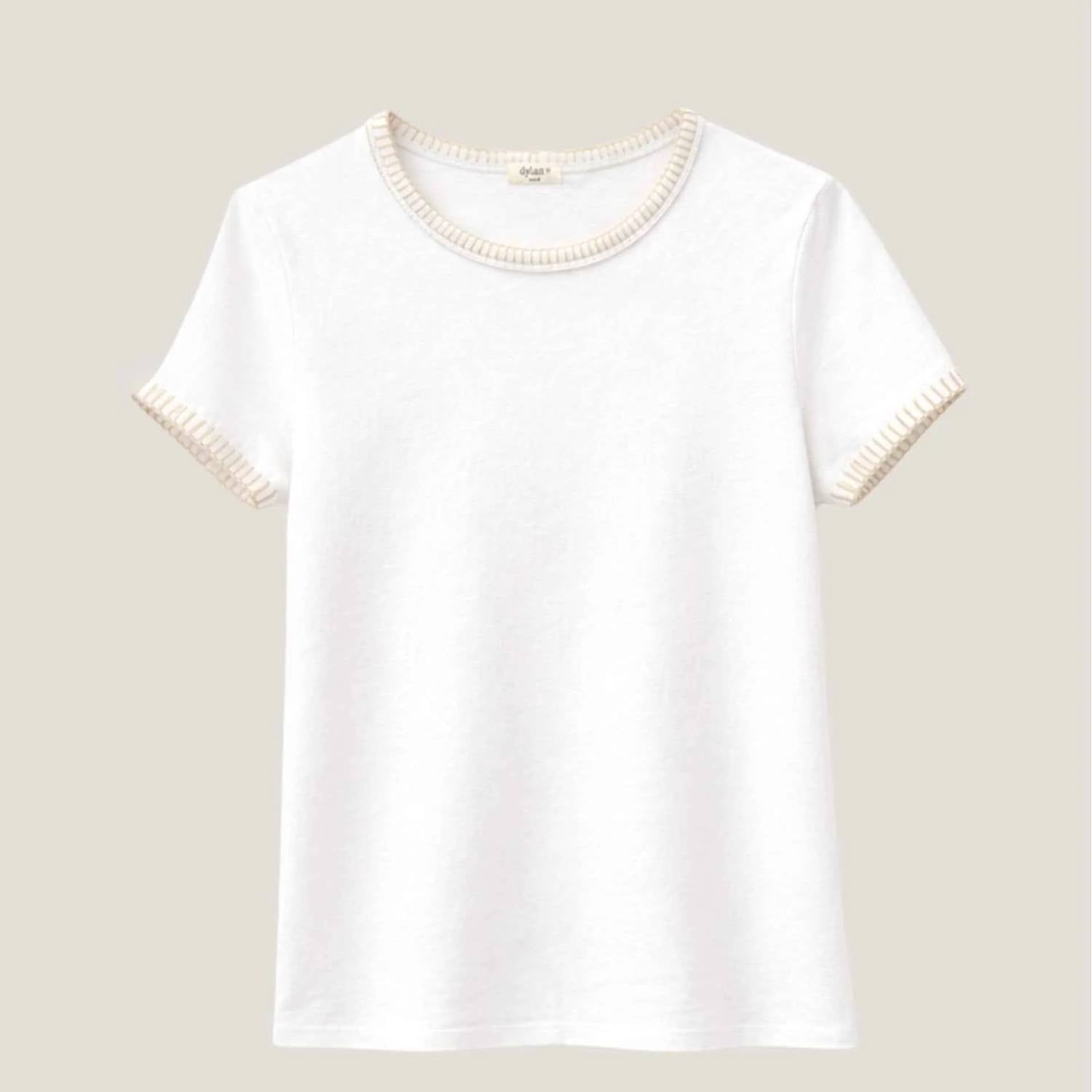 Dylan - Women's Brooks Blanket Stitch Tee