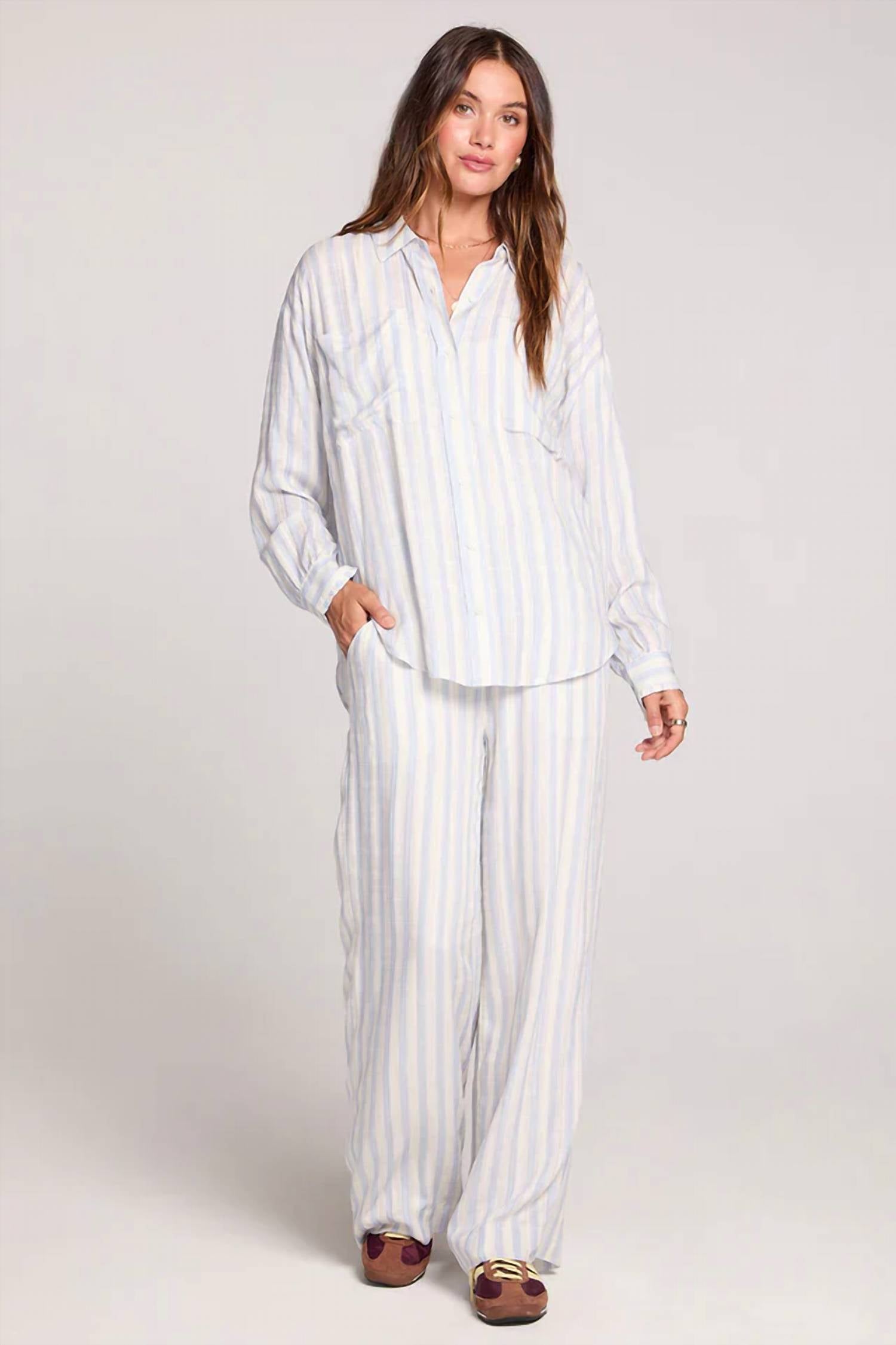 Saltwater Luxe - Striped Pant Set