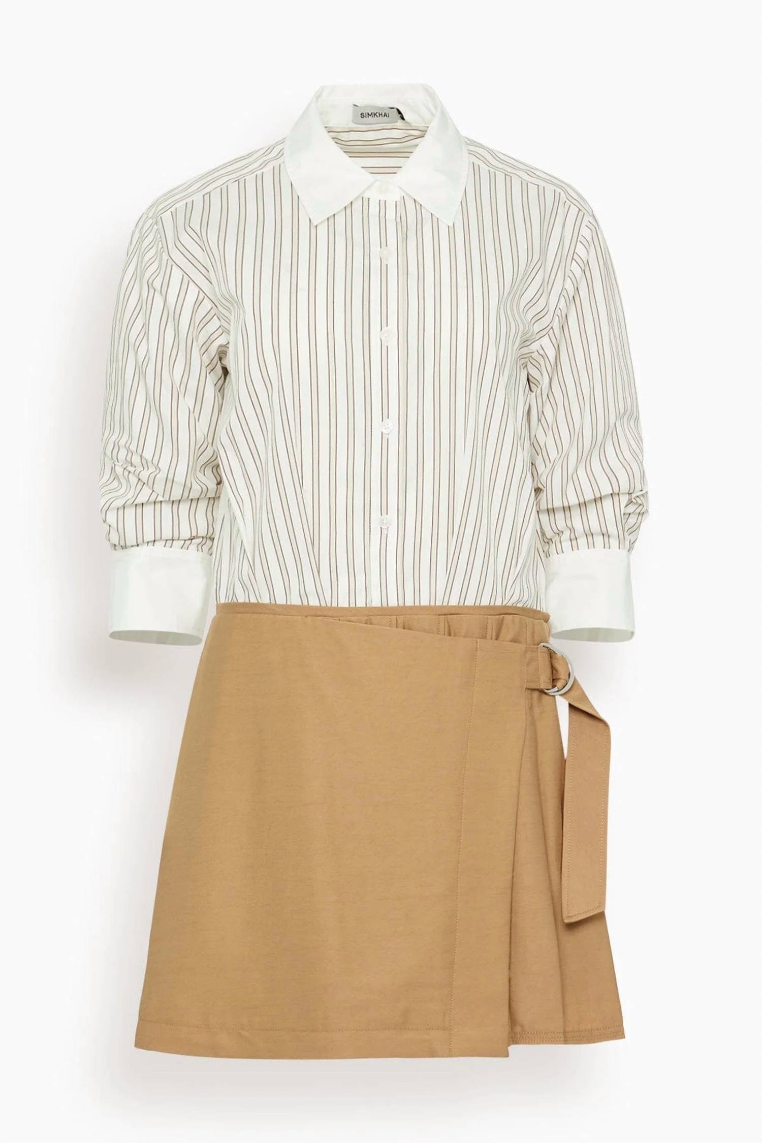 Simkhai - Frankie Mini Combo Shirt Dress