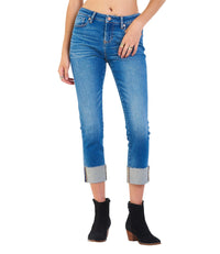 Dear John Denim - Blaire Cuffed High Waist Jeans