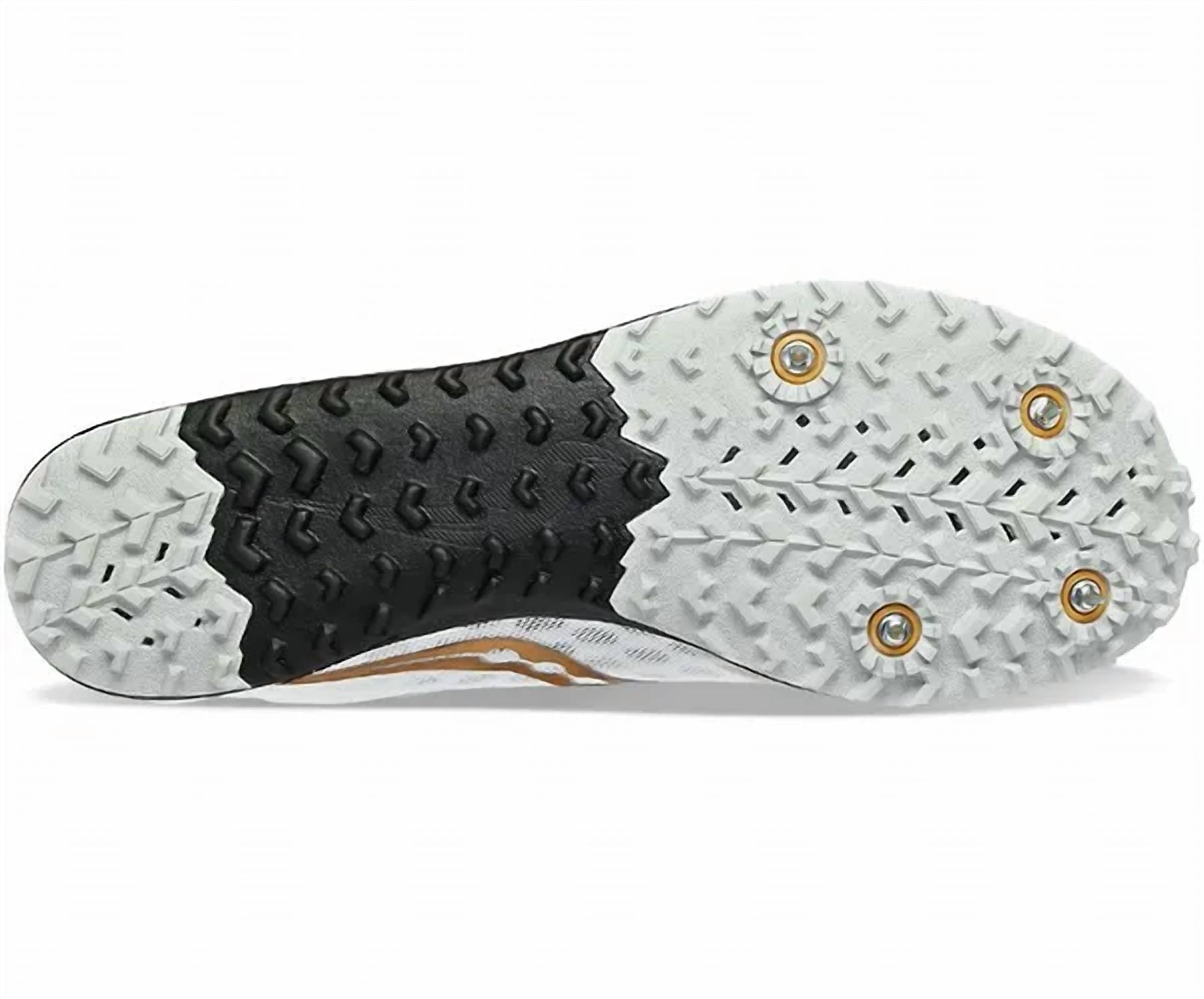 SAUCONY Women's Kilkenny 9 Spike Shoe in white - women's shoe - view 4