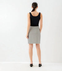 Karen Kane - Stripe Short Skirt