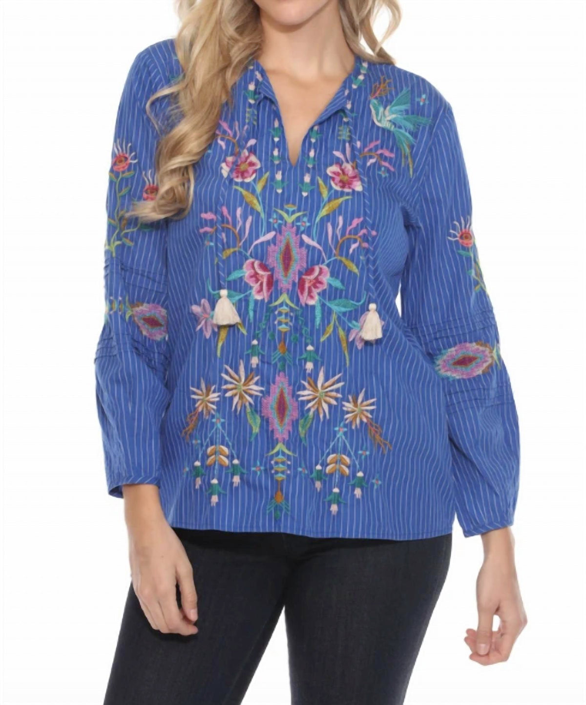 Johnny Was - Gabriella Pintuck Blouse