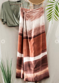 Urban Daizy - Tie Dye Midi Skirt