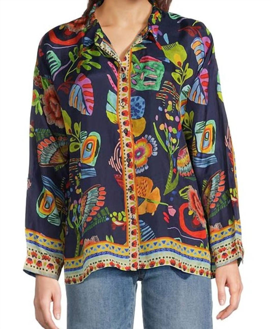 Johnny Was - The Audrey Farout Button Down Shirt