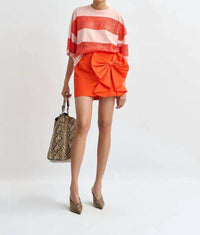 Essentiel Antwerp - Joyous 3d Bow Mini Skirt