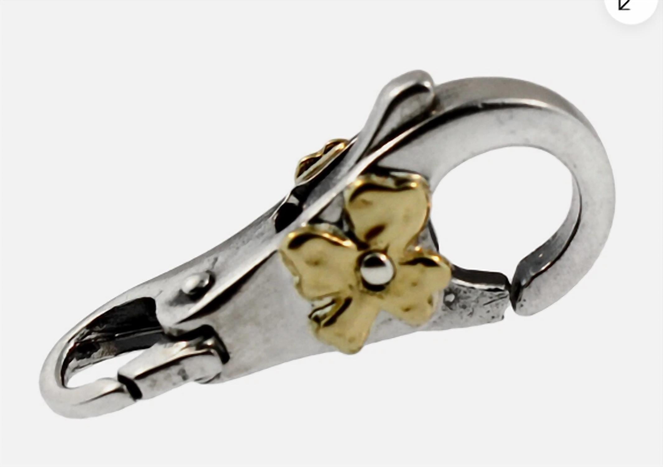 Trollbeads - Women's Golden Flower Lock Clasp