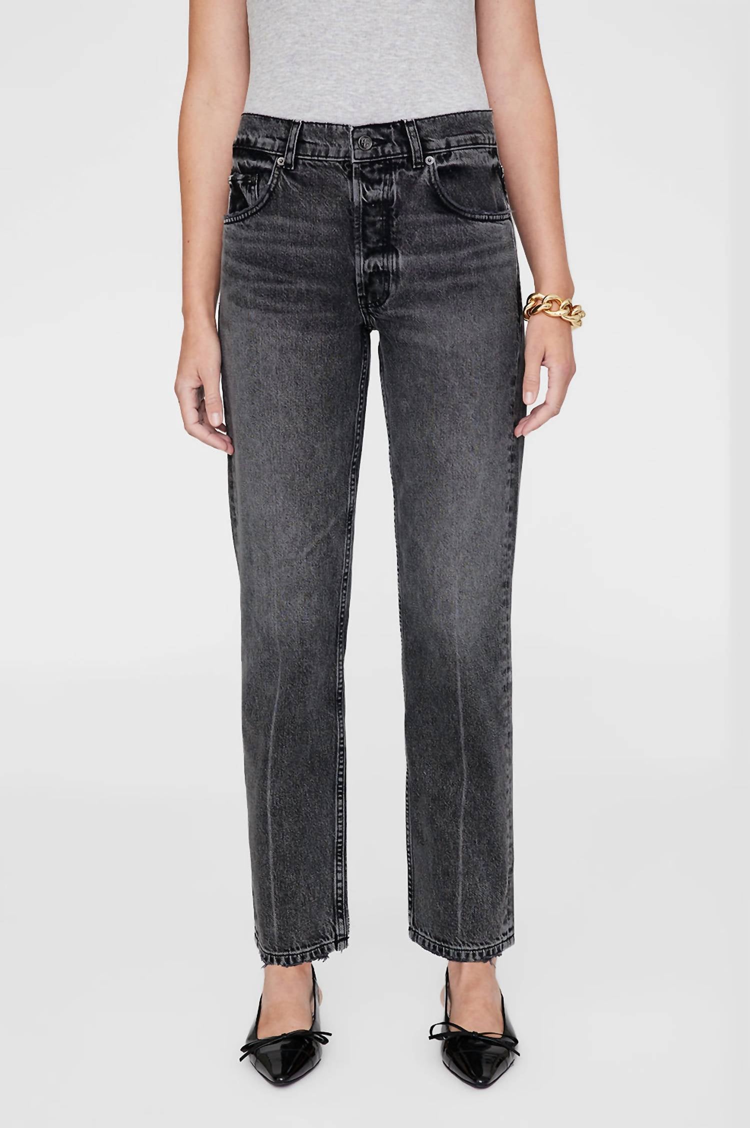 Anine Bing - Kate Straight Leg Jean