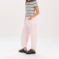 Daze - Villa Drawstring Barrel Pant
