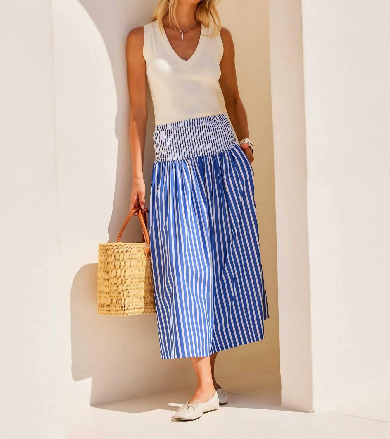 Fifteen Twenty - Women's Rhea Stripe Skirt