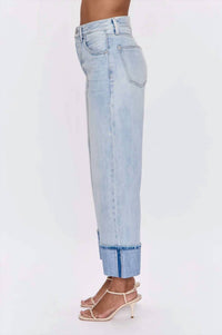 Pistola - Ryder High Rise Cuffed Straight Jeans
