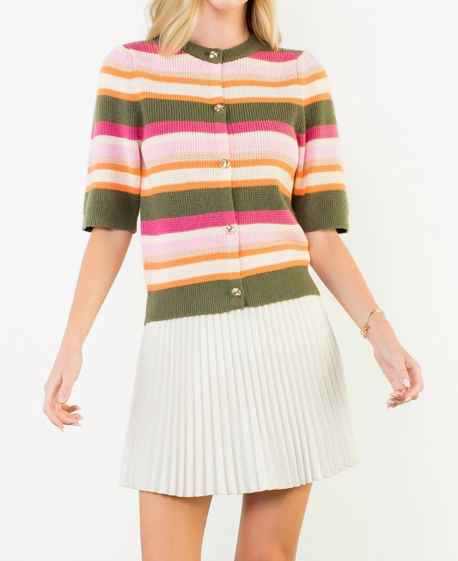 Thml - Short Sleeve Knit Top