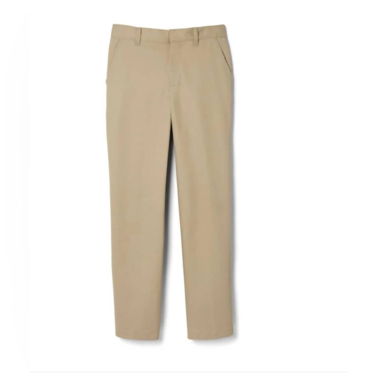 FRENCH TOAST Boys Relax Husky Pants in tan - kids' item - alternate view