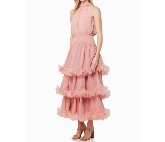 Elliatt - Nereida Tiered Halter Dress