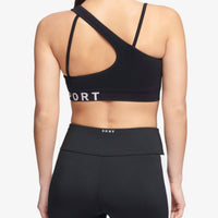 Dkny - Asymmetrical Strappy Back Low Impact Sports Bra