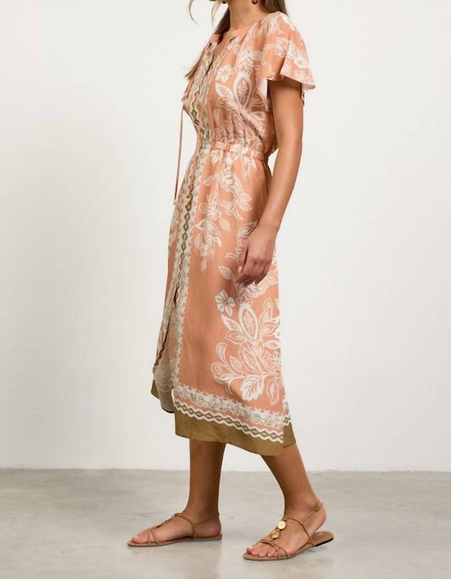 Skies Are Blue - The Florence Floral Dress