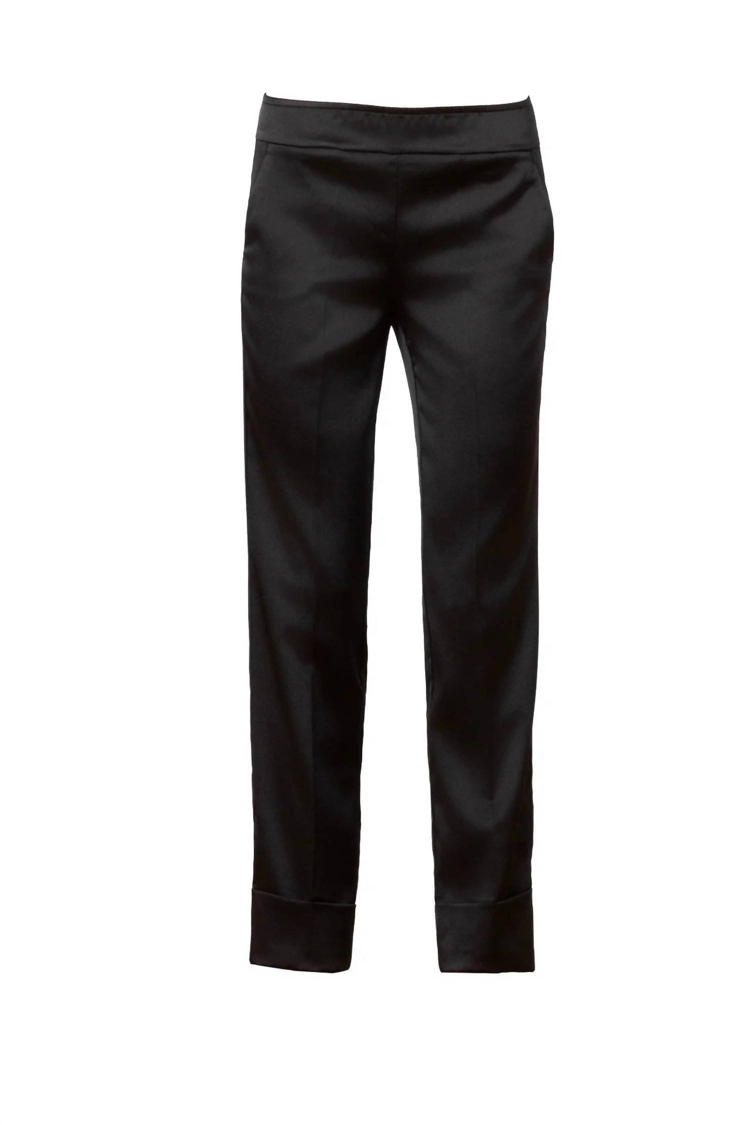 Avenue Montaigne - Women's Satin Ben Pants