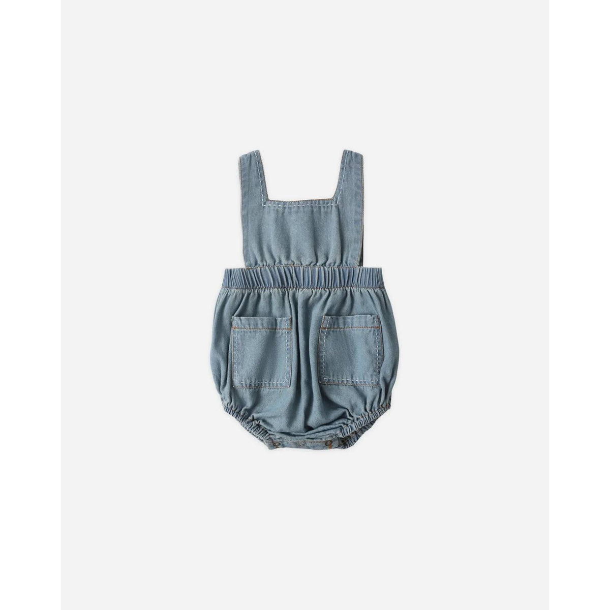 Rylee + Cru - Girl's Denim Romper
