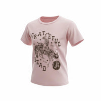 Chaser Women's Graphic Grateful Dead Top in pink salt - women's t-shirt