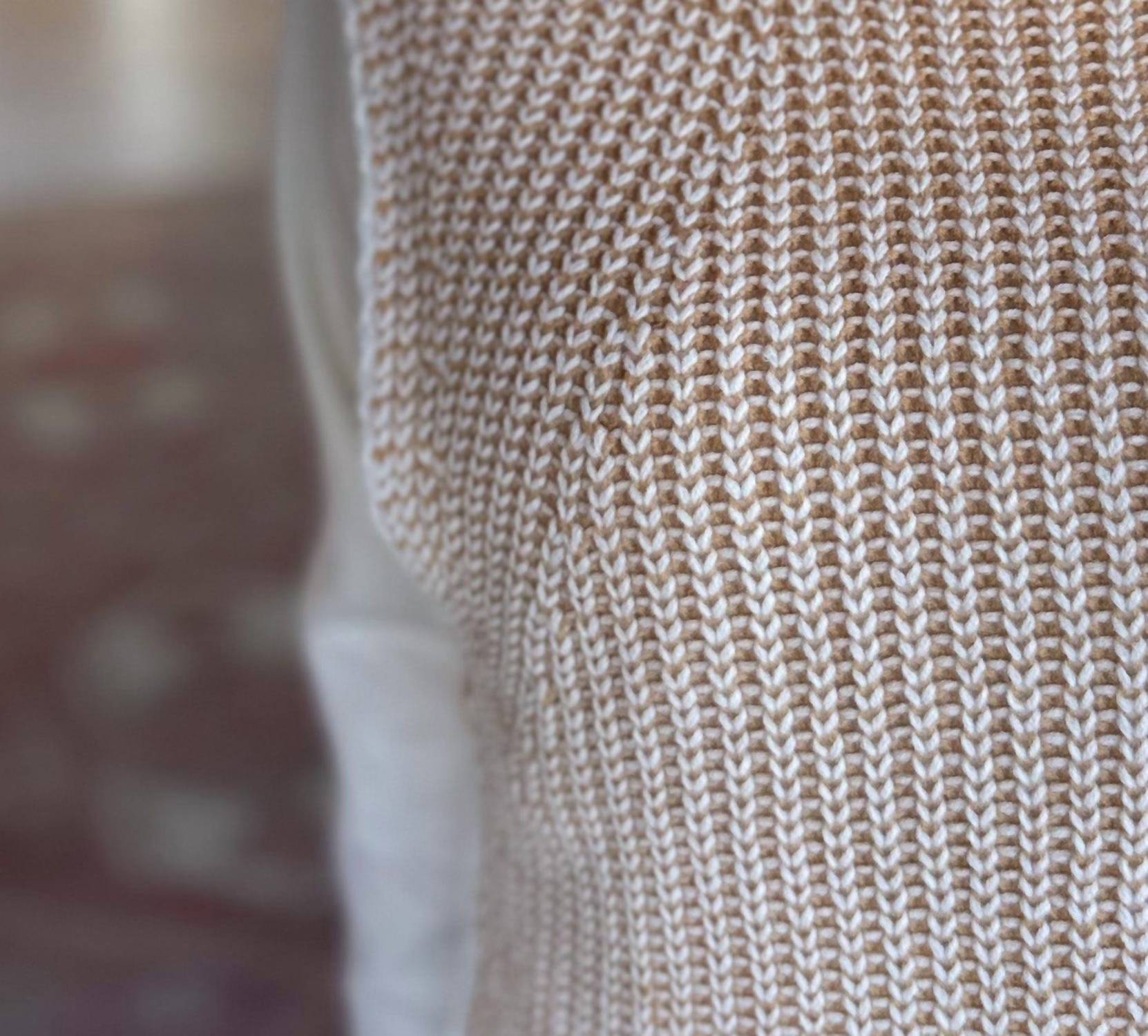 TRIBAL Wrap Me Up Sleeveless Sweater Vest in honey and cream - women's jacket - view 4
