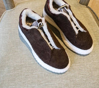 Andia Fora - Women's Bear Suede Slip On Sneaker