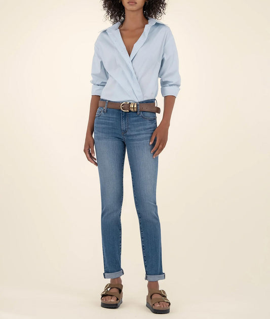 Kut From The Kloth - Catherine Boyfriend Incandescent Jeans