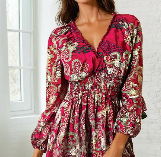 Cienna - Sophia Boho Maxi Dress